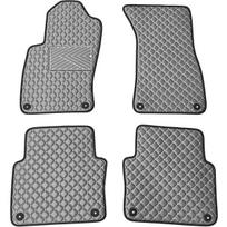 Eko odos kilimėliai QuiltyMats AUDI A8 2002-2009m. (D3) (Pilka / pilkos siūlės)