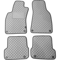 Eko odos kilimėliai QuiltyMats AUDI A6 2006-2011m. (C6) (Pilka / pilkos siūlės)