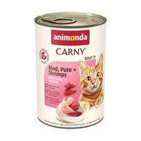 ANIMONDA Carny Adult Beef, turkey, shrimp - šlapias kačių maistas - 400g