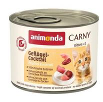 ANIMONDA Carny Kitten Poultry cocktail - šlapias kačių maistas - 200g