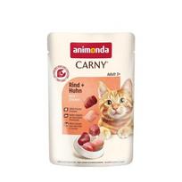 ANIMONDA Carny Adult Beef and chicken - šlapias kačių maistas - 85g