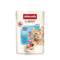 ANIMONDA Carny Adult Chicken and salmon - šlapias kačių maistas - 85g