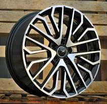 Ratlankis RACINGLINE 3S1261 R22x9.5 5x112 ET 26 CB 66.5 (Black Polished) (955 kg)