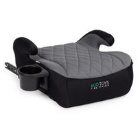 Autokėdutė-paaukštinimas EcoToys Booster Isofix, juoda sp./pilka sp., 18 - 36 kg