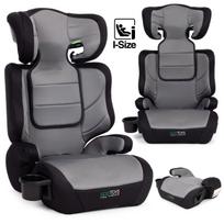 Automobilinė kėdutė EcoToys 2in1, juoda sp./pilka sp., 18 - 36 kg