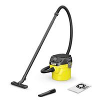 KARCHER KWD 1 V-12/2/18 1.628-400.0 drėgno ir sauso valymo dulkių siurblys 1000 W 220 AW 12 L dulkių maišelis Juoda/Geltona