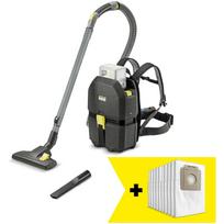 Karcher belaidis dulkių siurblys BVL 3/1 Bp Go!Further 1.394-309.0, 350W, 4.9kg, 3l, 73min, bešepetė variklis, ergonomiškas, EPP