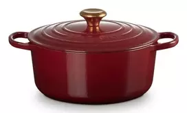 Le Creuset Signature Roaster round 26cm rhone