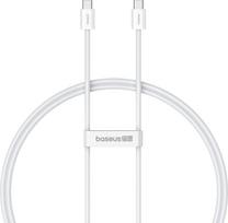 Baseus Superior USB C to USB C data cable 1 m 30 W White