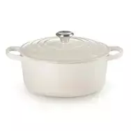 „Le Creuset Signature“ apvalus kepimo indas „Meringue“, 26 cm