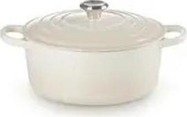 No Name Le Creuset Signature Roaster round meringue 26cm