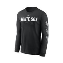 Nike MLB Men's Sleeve Repeater Cotton Tee Longsleeve Chicago White Sox - Dydis XXL (NKAC-00A-RX-L0A Džemperiai)