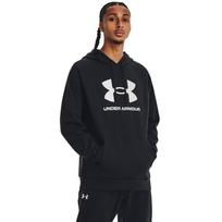 Under Armour Rival Fleece Logo Hood Black - Dydis XXL (1379758-001 Džemperiai)