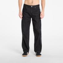 adidas Firebird Adicolor Denim Pants True Black Denim - Dydis 34 (KD1497 Kelnės)