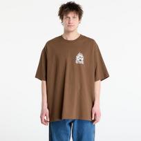 Vans Off The Wall Fever SS T-Shirt Brown - Dydis S (VN000VW0FST1 Marškinėliai)