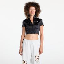 adidas Adicolor Short Sleeve Track Top Black - Dydis S (JD0277 Marškinėliai)