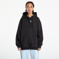 adidas Essentials Oversized Fleece Hoodie Black - Dydis S (IY7344 Džemperiai)