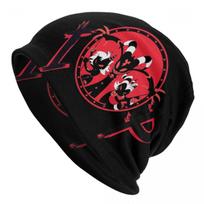 Helluva Boss Anime Skullies Beanies Hats Octavia Blitzo Cool Unisex Outdoor Cap Warm Dual-use Bonnet Knit Hat One Size
