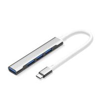 Patikimas USB plėstuvo šakotuvas greitas šilumos išsklaidymas Plug Play failų perkėlimas A pilka