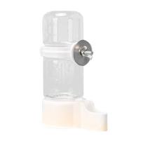 Water Feeder Automatic Parrot Food Dispenser with Gravity Control Leak-Proof Food Feeder for Cage