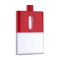 BPA FREE Kelioninis plastikinis plokščias vandens butelis 500 ml A6 A5 popierinis vandens butelis lauko plokščias butelis nešiojamasis padėkliukas gėrimų buteliai 500ml