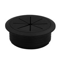 Stalo laido praėjimo angos dangtelis Plastikinis laido organizatorius Laidas 50mm juoda