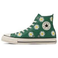Converse All Star® Daisyflower Hi Retro Easy Wear High-Top Canvas Shoes Unisex Sneakers Green White 31308070 36.5