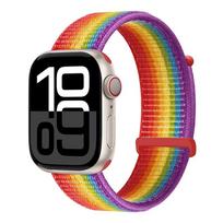Nailono kilpa Apple Watch dirželiui 46mm 45mm 44mm 49mm 46mm 40mm 41mm 38mm 42mm Correa Apyrankė iWatch Series 6 Se 7 8 9 10 11 ultra1/2/3 juosta S10/11-42mm 38 40 41mm