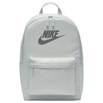 Nike Heritage Polyester Backpack Regular Unisex Light Silver & Smoke Gray Casual DC4244-034 white