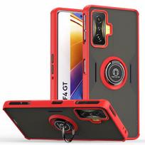 Armor Hard PC Funda For Xiaomi Poco F4 GT Case Shockproof Matte Ring Car Magnetic Stand Back Cover for PocoF4 GT Poko Pocco F4GT Poco F4 GT