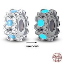 Copper Glow In The Dark Firefly Honeybee Star Charms Beads Fit Qikaola Original Bracelets Fine Diy Jewelry Gift