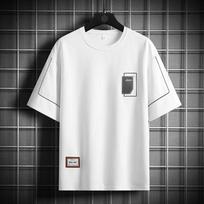 T-Shirts Men Wearing Big Oversized Tshirts Male Plus Size 6XL 7XL 8XL T Shirts Boy Young Tee Tops High Street Clothing XS