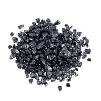 Skaldytų stiklo akmenų dervos užpildai, kristaliniai UV epoksidiniai užpildai, pasidaryk pats. Dark gray