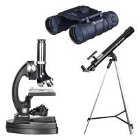Opticon ScienceMaster SE 2.0 Mokomoji rinkinys - teleskopas + mikroskopas + žiūronai + priedai