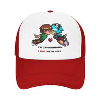 SR Scotts Pilgrims vs The World Baseball Cap For Unisex Women Summer Cooling Mesh Side Caps Hats Adjustable Fit For Casual Wear One Size