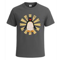 New pingu noot retro japanese essential novelty mens t shirt funny shirt top 2XL