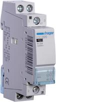 1 poliaus kontaktorius Hager ESD225 (25A, 230V, 2NO, 1 mod.)