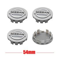 API5   56/60mm Automobilio ratlankio dangtelis Stiliaus Ratlankio centrinės dalies dangteliai Dangteliai Emblemos Pakeitimo dangtelis Nissan Juke Qashqai X-Trail Leaf Patrol GTR For NISSAN
