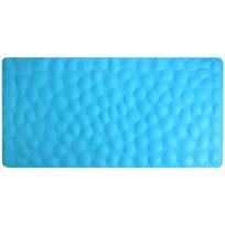 Ultra-Soft Premium Rubber Anti-Slip Eco-Friendly Blue Bathroom Mat Octopus-Style Suckers Minimalist Design Machine-Made Mat (Sky Blue,40*82CM&400mm*820mm) dangaus mėlyna spalva