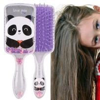 Cartoon Hair Styling Comb Sequins Decoration Children Hair Comb Detangling Comb  Daily Hair Care pilka