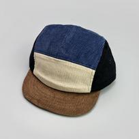 Japoniškos siuvinėjimo spalvų blokų beisbolo kepurės Naujos unisex kordūrinės kvėpuojančios retro skėčio nuo saulės universalios gatvės mados kepurės su snapeliu 52-60cm blue