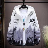 Playboy Men's Ice Silk Quick-Dry Sun Protection Jacket M šviesiai pilka spalva