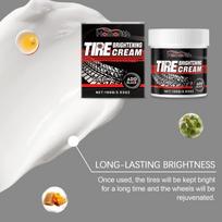 Wheel Cleaner Paste for Vehicle Durable Tire Polishing Cream Multi Use Tire Protectant for Car Care Detailing one size