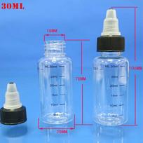 Graduated Measurement Dropper Bottles Tattoo Ink Bottles Makeup Tools Refillable Bottles 30ml