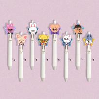 8pc Stray Kids SKZOO Gel Pen Bang Chan Lee Know Changbin Hyunjin Han Felix Seungmin I.N Press Type Ballpoint Pen School Stationery STAY Gift 8pcs