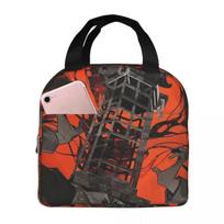 Bloodborne Hunter's Mark Insulated Lunch Bag for Women Kids Portable Food Boxes Thermal Lunch Box Tote One Size