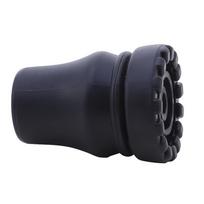 16-22mm Rubber Pad Cap Anti-Skid Walking Stick Crutch Cane Bottom Cover Protector for Climbing Hiking Trekking Pole Tip black