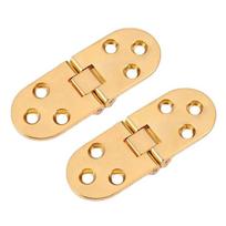 Rustproof Furniture Accessories Cabinet Hinges Flush Hinges Door Semicircle Butterfly-shaped Door Hinge