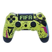 Wireless Bluetooth Controller for PS4, Dual Motors Dual Vibration Gamepad Compatible with PS4