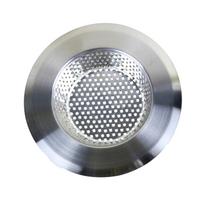Kriauklės sietelis virtuvės kriauklės grotelių filtras nerūdijančio plieno kanalizacijos anga Filtro tinklelio apsauga nuo užsikimšimo Virtuvės priedai (Silver,7CM) sidabras